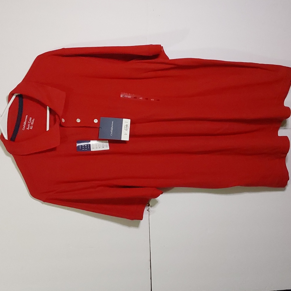 Croft & Barrow Bold Red Polo Shirt for Men